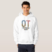 Beroepstherapie tegen Cheetah Future OT Gifts Hoodie (Voorkant volledig)