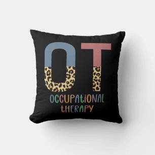 Beroepstherapie tegen Cheetah Future OT Gifts Kussen