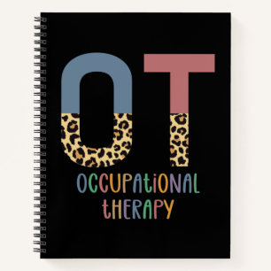 Beroepstherapie tegen Cheetah Future OT Gifts Notitieboek