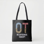 Beroepstherapie tegen Cheetah Future OT Gifts Tote Bag (Voorkant)