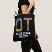 Beroepstherapie tegen Cheetah Future OT Gifts Tote Bag (Dichtbij)
