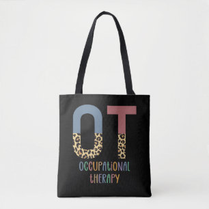 Beroepstherapie tegen Cheetah Future OT Gifts Tote Bag