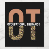 Beroepstherapie tegen waardetoevoeging wijn etiket (Enkel label)