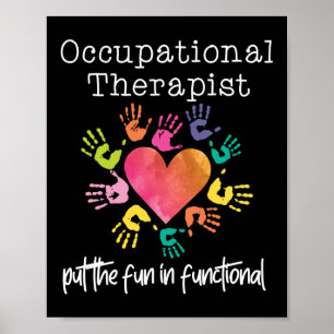 Beroepstherapie-therapeut Poster