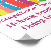 Beroepstherapie-therapeut Poster (Hoek)