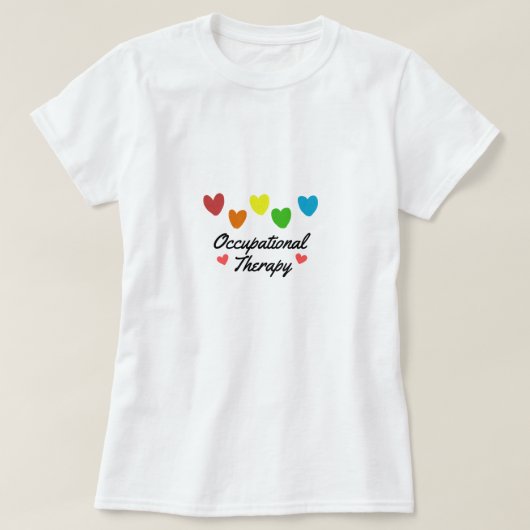 Beroepstherapie Therapie T-shirt (Design voorkant)