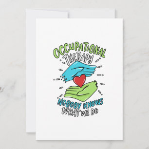 Beroepstherapie Therapieconcentratie Zenuwstelsela Bedankkaart