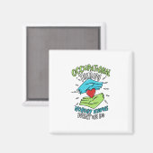 Beroepstherapie Therapieconcentratie Zenuwstelsela Magneet (Voorkant / Achterkant)