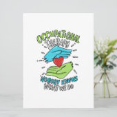 Beroepstherapie Therapieconcentratie Zenuwstelsela Save The Date (Staand voorkant)