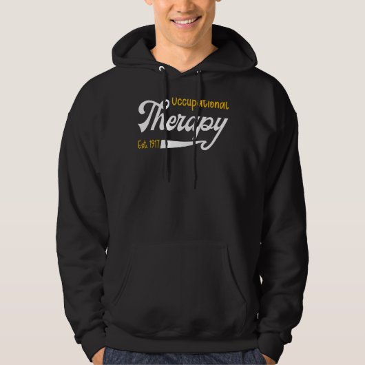 Beroepstherapie van ergotherapeut hoodie (Voorkant)