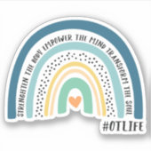 Beroepstherapie Versterking van de lichaamslijn Sticker (Voorkant)