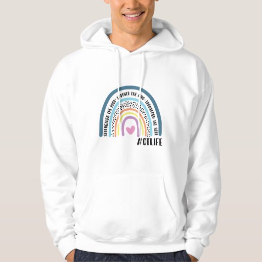 Beroepstherapie Versterking van het lichaamsvermog Hoodie (Voorkant)