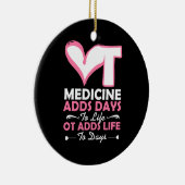 Beroepstherapie voegt het leven toe aan dagen keramisch ornament (Rechts)