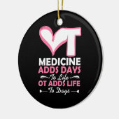 Beroepstherapie voegt het leven toe aan dagen keramisch ornament (Links)