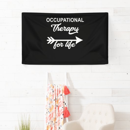 Beroepstherapie voor het leven spandoek (Insitu)