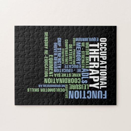 Beroepstherapie voor OT-maand Legpuzzel (Horizontaal)