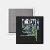 Beroepstherapie voor OT-maand Magneet (Voorkant / Achterkant)