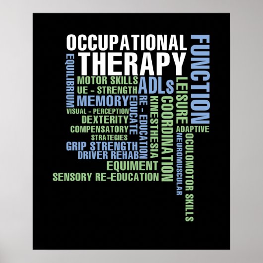 Beroepstherapie voor OT-maand Poster (Voorkant)