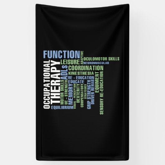 Beroepstherapie voor OT-maand Spandoek (Verticaal)