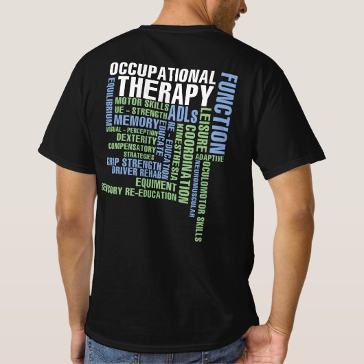 Beroepstherapie voor OT-maand T-shirt (Achterkant)