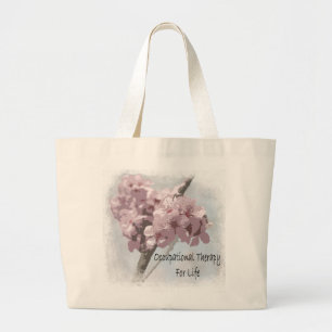 Beroepstherapie voor tas met bloesems bloesem voor