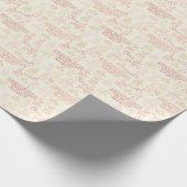 Beroepstherapie (warm) cadeaupapier (Hoek)