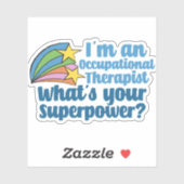 Beroepstherapie Wat is je Superpower? Sticker (Vel)