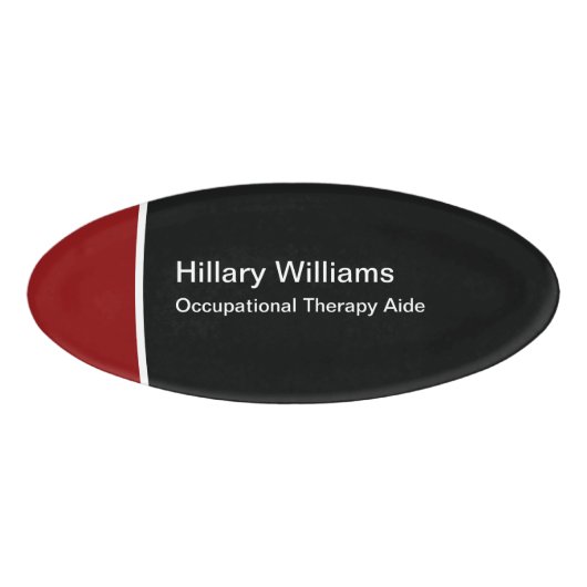 Beroepstherapieassiva Naambadge (Voorkant)