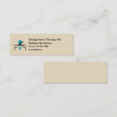 Beroepstherapieondersteunende maatregelen mini visitekaartje (Voorkant / Achterkant)