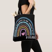 Beroepstherapistische regenboog versterkt het lich tote bag (Dichtbij)