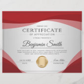 Beroepsverklaring van waardering flyer (Voorkant)