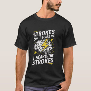 Beroerte overlevende beroerte bewustzijn rehab ber t-shirt