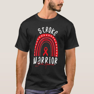 Beroerte overlevende strijder beroerte bewustzijn  t-shirt