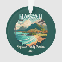  beroerte van de familie Hawaii Ornament