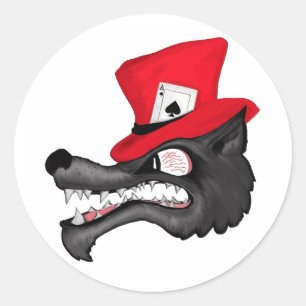 Beroerte van Luck Lone Wolf Stickers