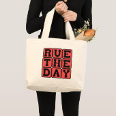 Berouw hebben, Voorgevoel Voorbode Grote Tote Bag (Voorkant (product))