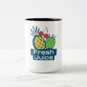 beroving tweekleurige koffiemok (Center)