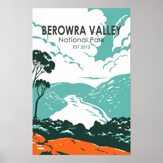 Berowra Valley National Park Australië Poster (Voorkant)