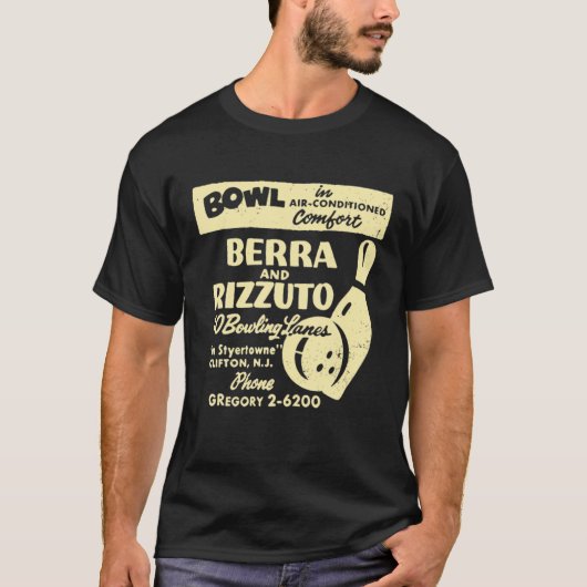 BERRA EN RIZZUTO BOWLING LANES T-SHIRT (Voorkant)