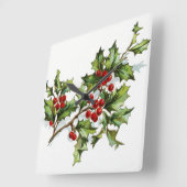 Berries001 Vierkante Klok (Hoek)