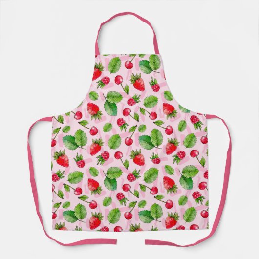 Berries Apron Schort (Voorkant)