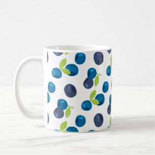 Berries bosbes bosbes illustratie koffiemok