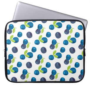 Berries bosbes bosbes illustratie laptop sleeve
