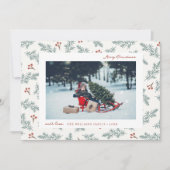 Berries Botanische Vakantie Kaart (Voorkant)