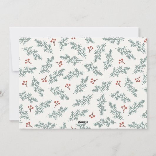 Berries Botanische Vakantie Kaart (Achterkant)