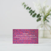 BERRIES BUSINESS CARD TEMPLATE VISITEKAARTJE (Staand voorkant)