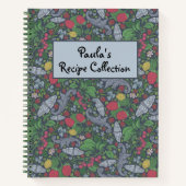  Berries Butterflies Marigold Recipe Notitieboek (Voorkant)