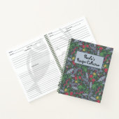 Berries Butterflies Marigold Recipe Notitieboek (Binnen)