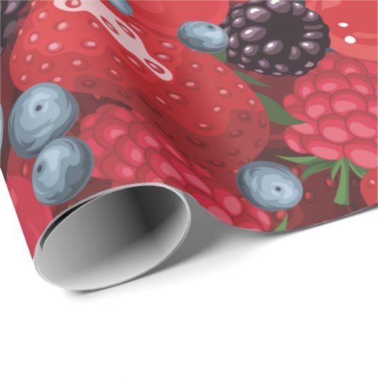 Berries Cadeaupapier (Rol Hoek)