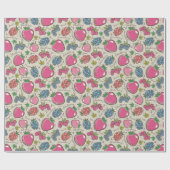 Berries Cadeaupapier (Vlak)
